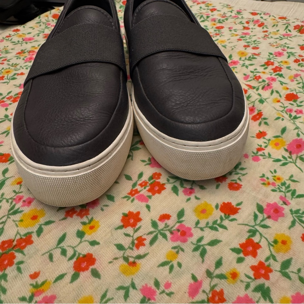 UGG Black Leather Flats